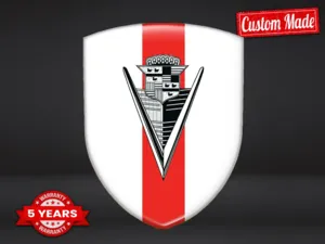 Cadillac Badge Emblemi Auto Eleganti Max Sportivi Durevoli